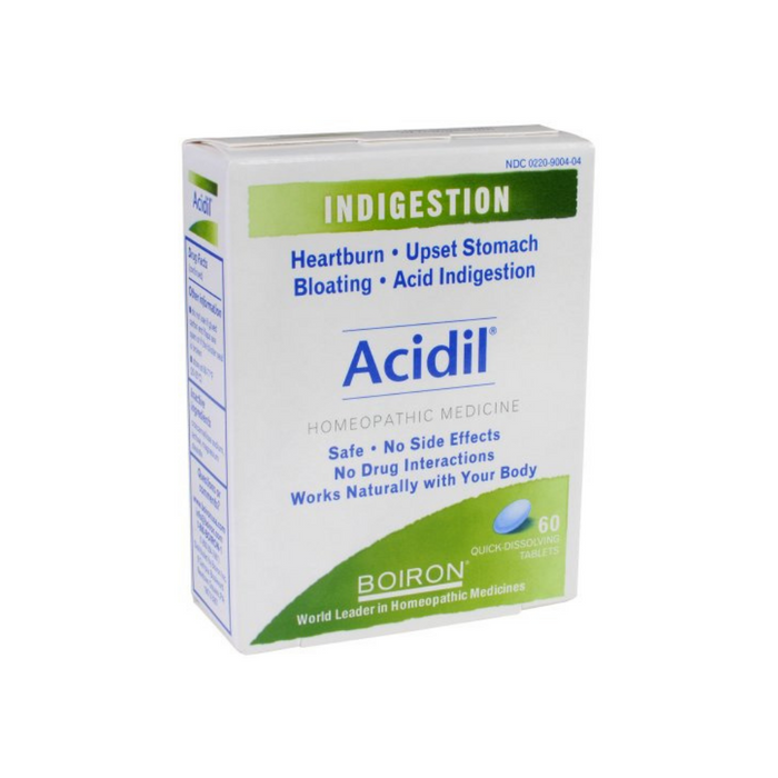 Acidil 60 Tablets by Boiron