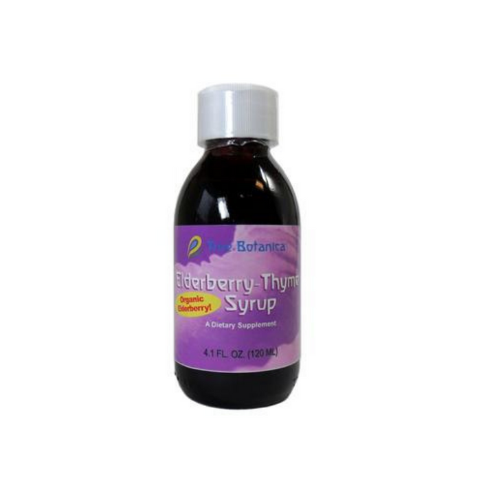 Elderberry-Thyme Syrup 4 oz by True Botanica