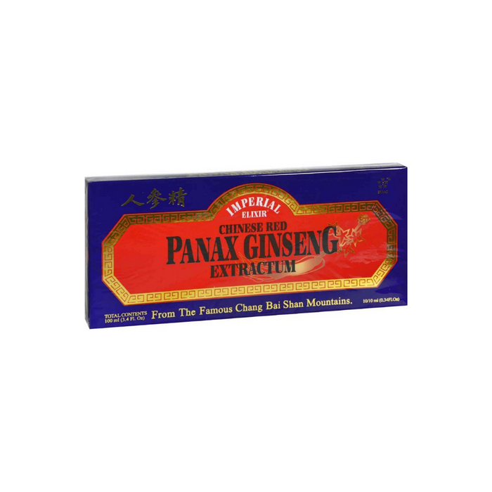 Chinese Red Panax Ginseng Extractum - Vials 10 Vials by Imperial Elixir Ginseng
