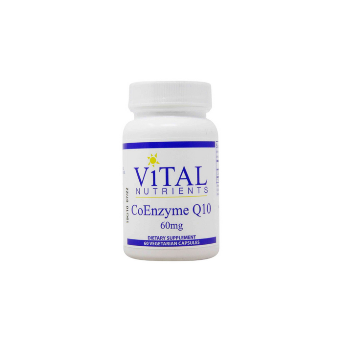 CoEnzyme Q10 60 mg 60 capsules by Vital Nutrients