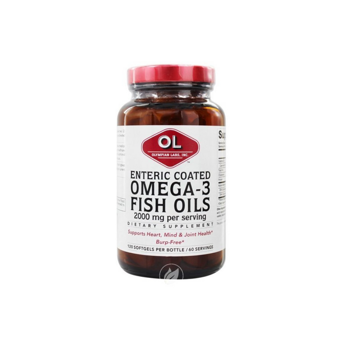 Omega 3 Fish Oils 1g (180EPA-120DHA) 240 Softgels by Olympian Labs