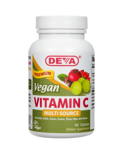 Vegan Vitamin C Food Based 90 Tablet by Deva Nutrition