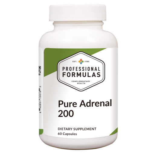 Pure Adrenal 200 60 capsules by Professional Complementary Health Formulas