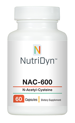 NAC-600 60 Capsules by Nutri-Dyn