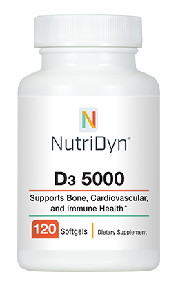 D3 5000 120 Softgels by Nutri-Dyn