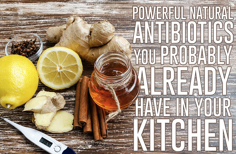 Powerful Natural Antibiotics You Probably Already Have in Your Kitchen