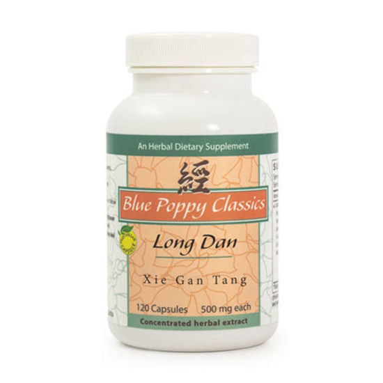 Long Dan Xie Gan Tang 120 capsules by Blue Poppy Classics