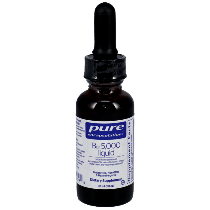B12 5000 Liquid 30 ml by Pure Encapsulations