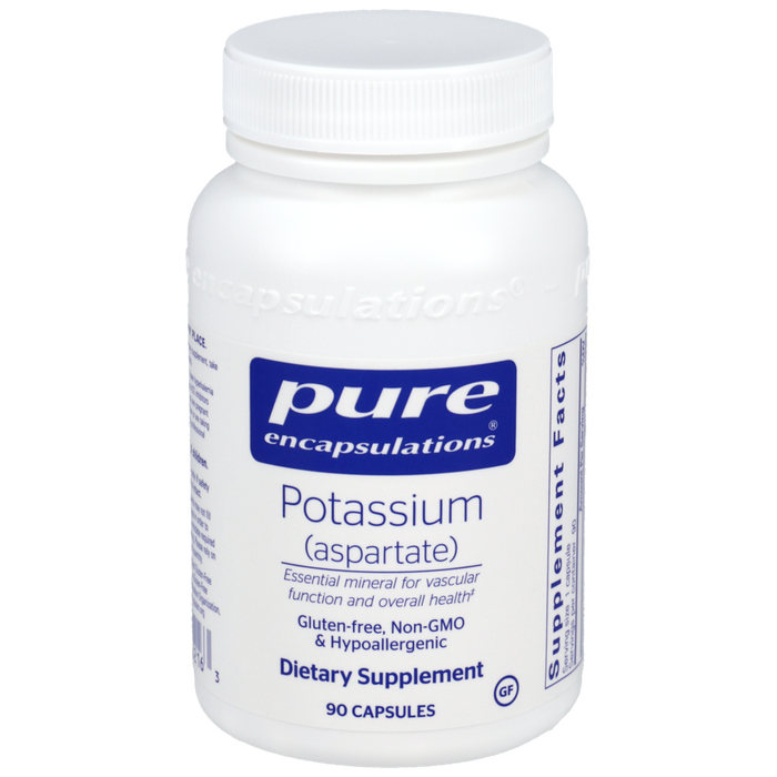 Potassium Magnesium aspartate 90 vegetarian capsules by Pure Encapsulations