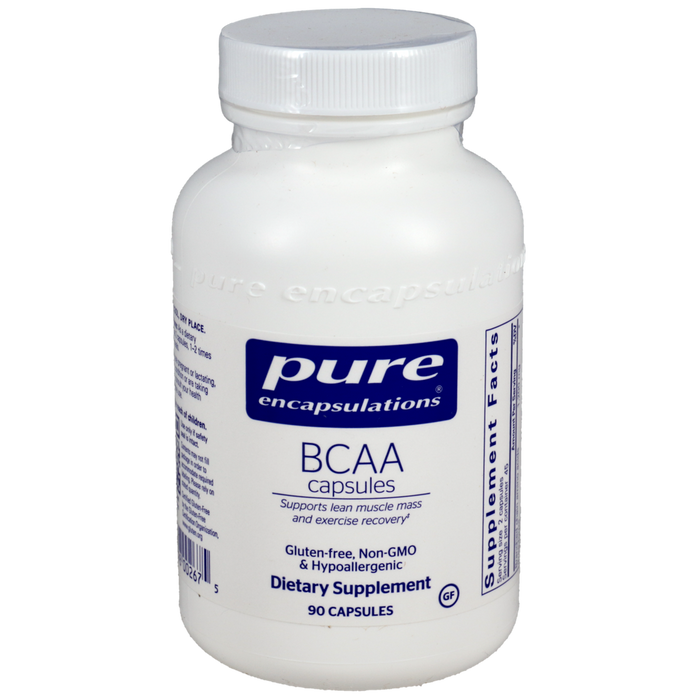 BCAA 600 mg 90 vegetarian capsules by Pure Encapsulations