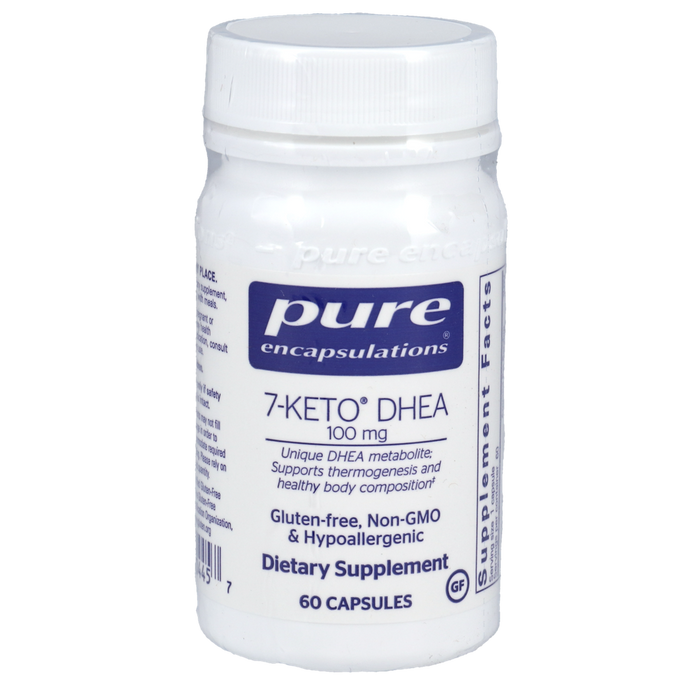 7-Keto DHEA 100 mg 60 vegetarian capsules by Pure Encapsulations