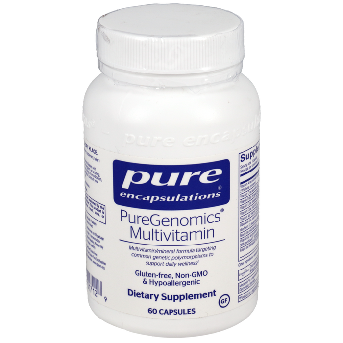 PureGenomics Multivitamin 60 caps by Pure Encapsulations
