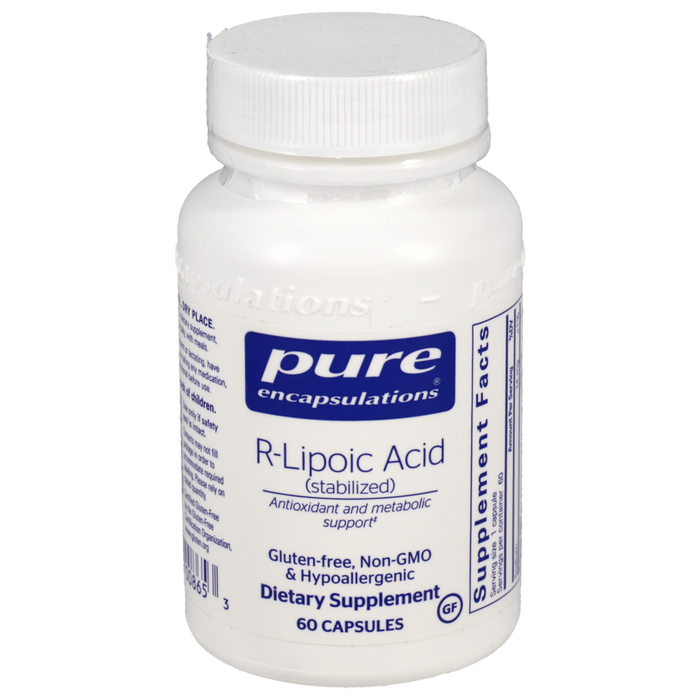 R-Lipoic Acid stabilized 60 vegetarian capsules by Pure Encapsulations