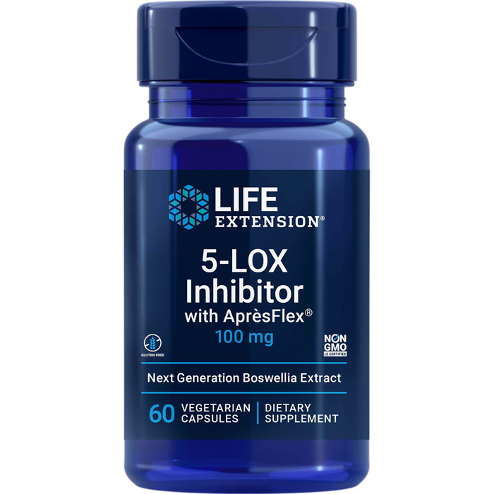 5-LOX Inhibitor 100 mg 60 vegetarian capsules by Life Extension