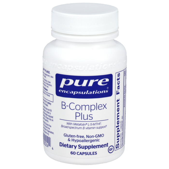 B-Complex Plus 60 vegetarian capsules by Pure Encapsulations