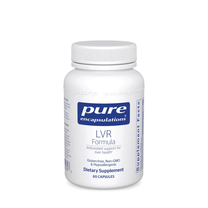 LVR Formula 60 vegetarian capsules by Pure Encapsulations