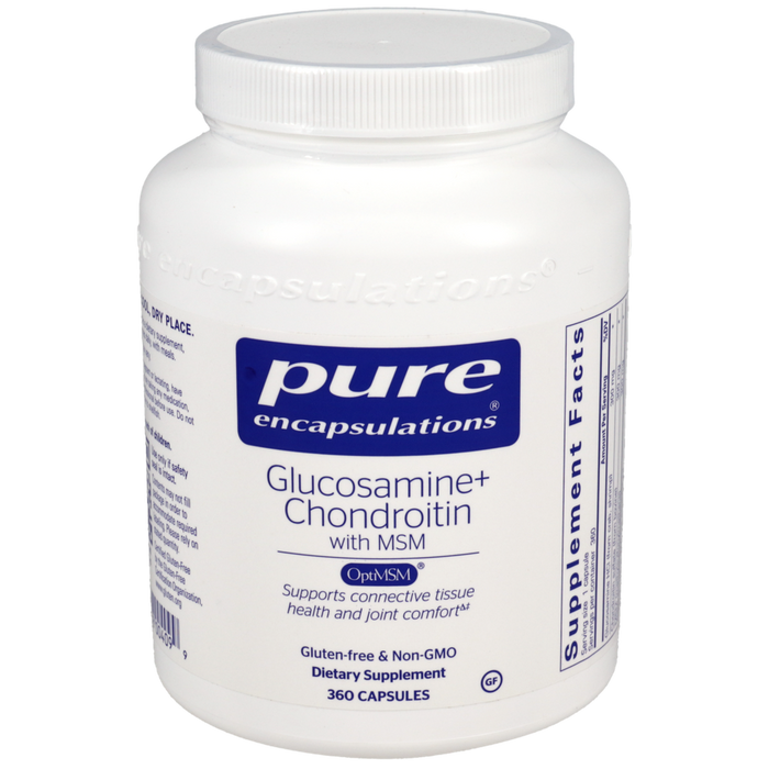 Glucosamine Chondroitin with MSM 360 Capsules by Pure Encapsulations