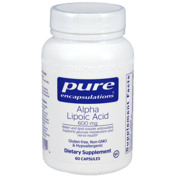 Alpha Lipoic Acid 200 mg 60 vegetarian capsules by Pure Encapsulations