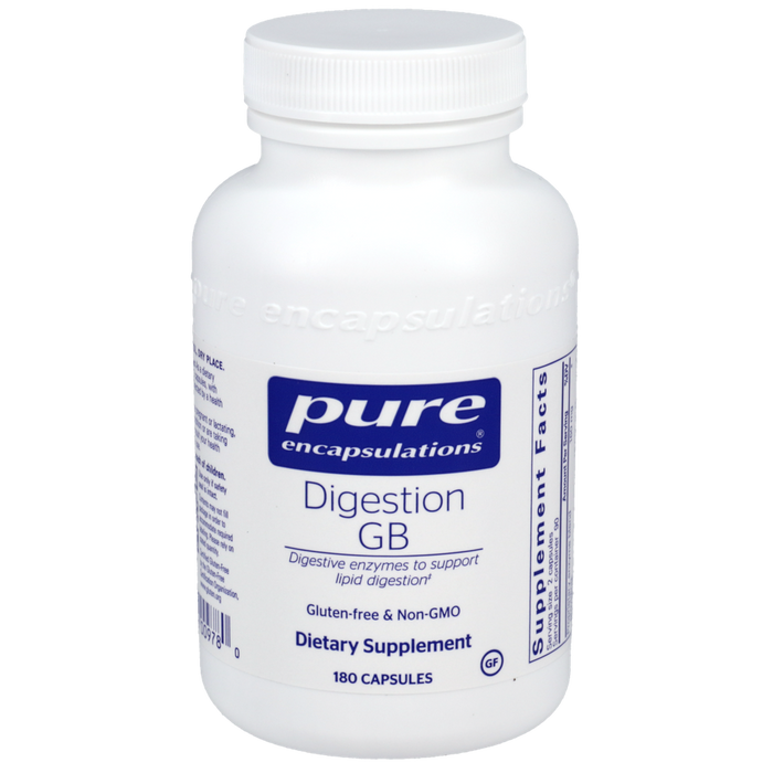 Digestion GB 180 Capsules by Pure Encapsulations