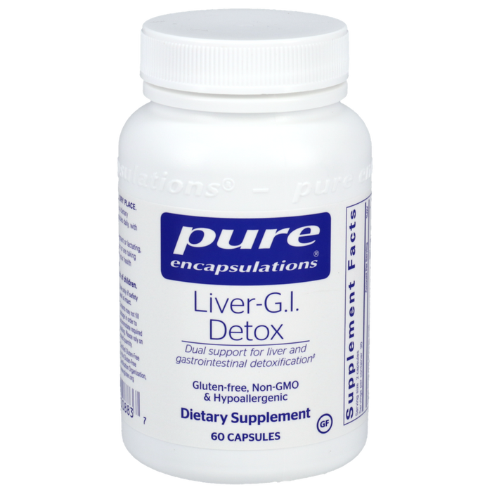 Liver-G.I. Detox 60 vegetarian capsules by Pure Encapsulations