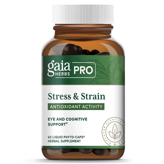 Stress and Strain: Antioxidant Activity 60 vegetarian capsules by Gaia Herbs Professional
