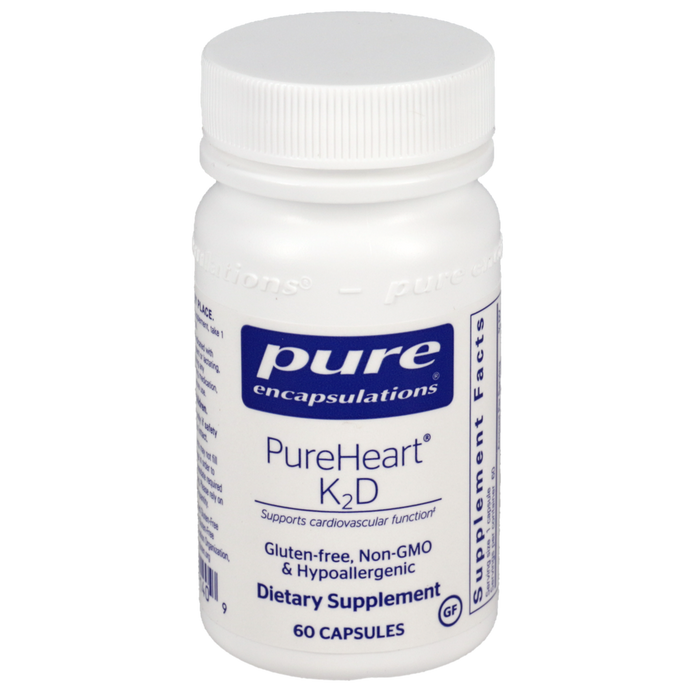 PureHeart K2D 60 capsules by Pure Encapsulations