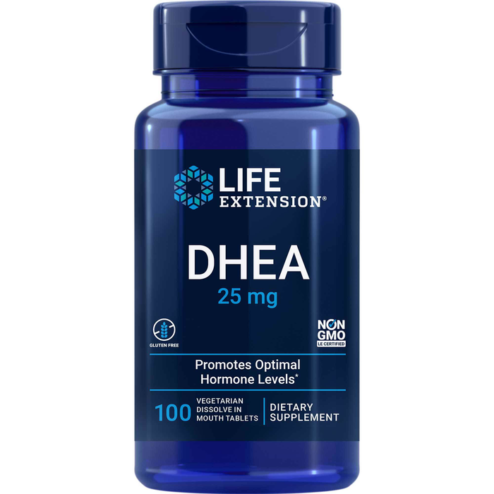 DHEA 25 mg 100 tablets by Life Extension