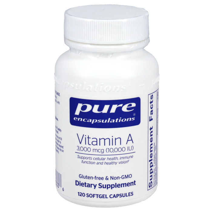 Vitamin A 3,000 (10,000 IU) 120 softgels by Pure Encapsulations