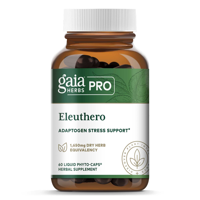Eleuthero Root 60 capsules by Gaia Herbs Professional