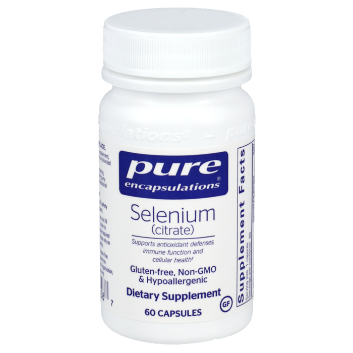 Selenium citrate 200 mcg 60 vegetarian capsules by Pure Encapsulations