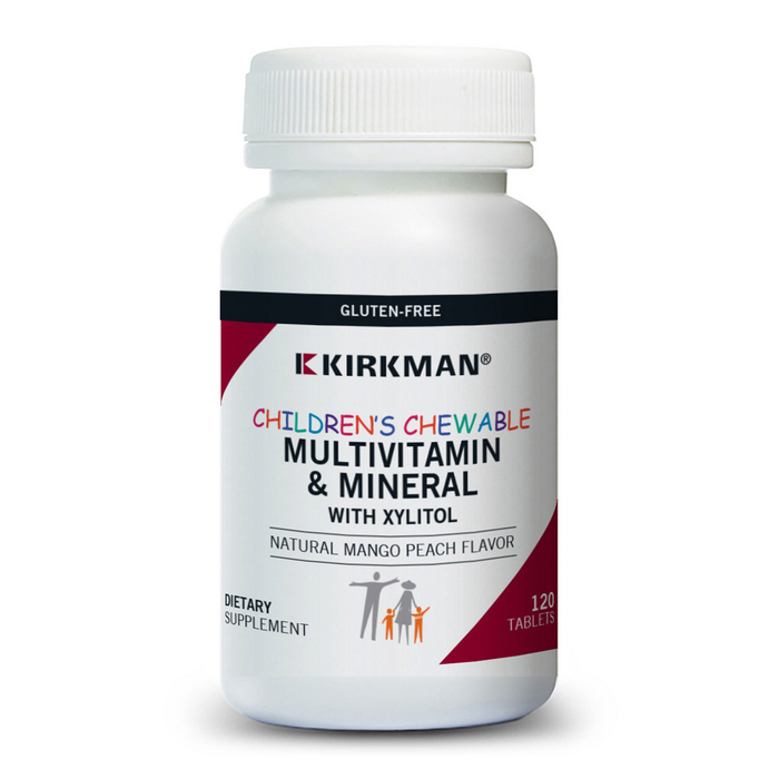 Children's Chewable Multi-Vitamin-Minerals 120 tablets by Kirkman
