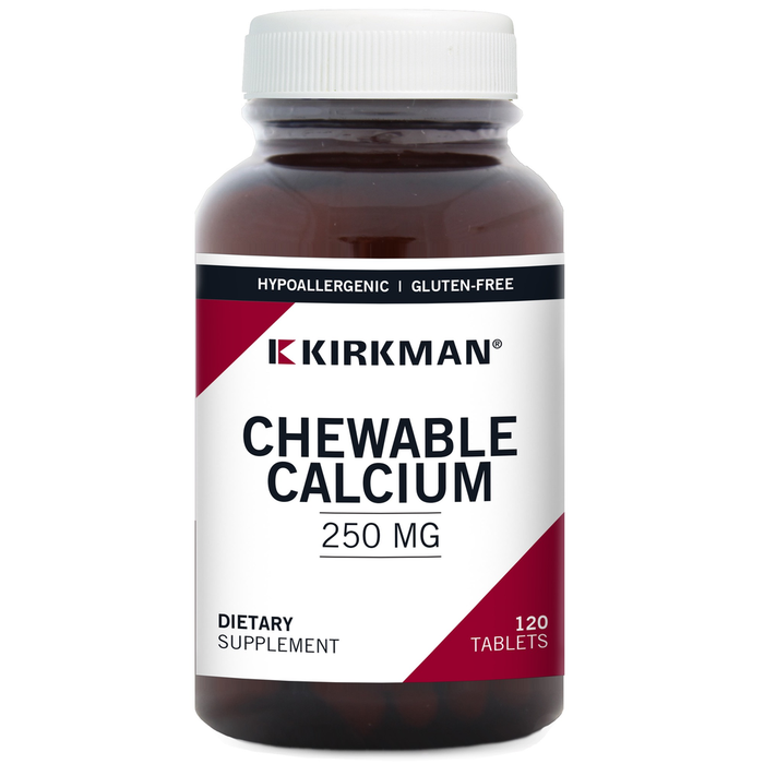 Calcium with Vit D-3 250 mg 120 chewables by Kirkman