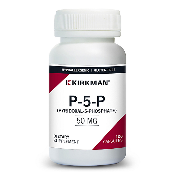 P-5-P 50 mg - Hypoallergenic 100 vcaps  by Kirkman