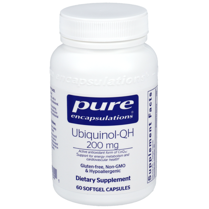 Ubiquinol-QH 200 mg 60 softgels by Pure Encapsulations
