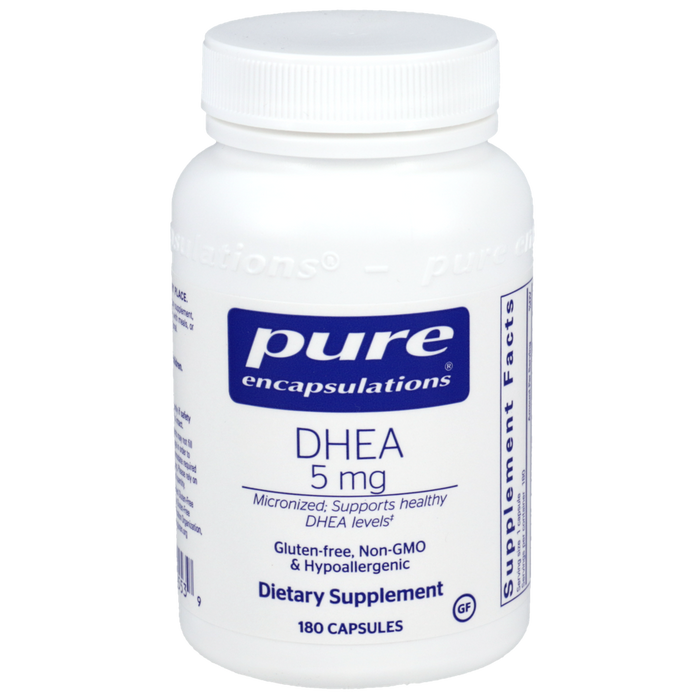 DHEA micronized 5 mg 180 vegetarian capsules by Pure Encapsulations