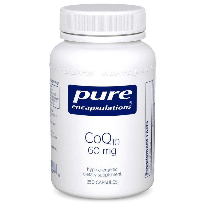 CoQ10 60 mg 250 vegetarian capsules by Pure Encapsulations