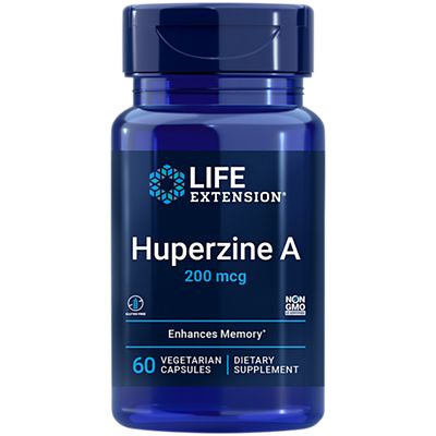 Huperzine A 60 vegetarian capsules by Life Extension