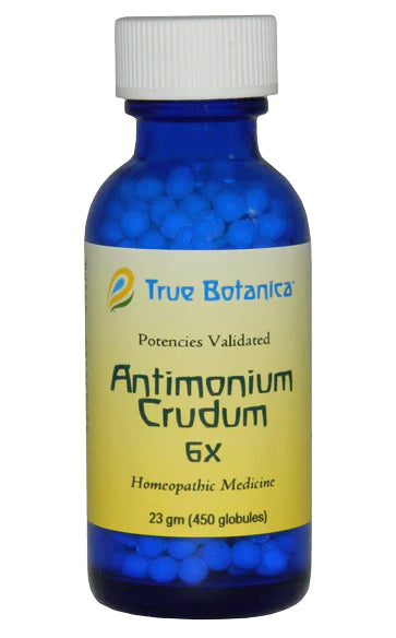 Antimonium Crudum 6X 450 globules by True Botanica