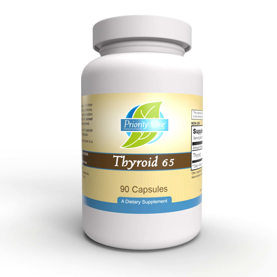Thyroid 65 mg 90 capsules by Priority One