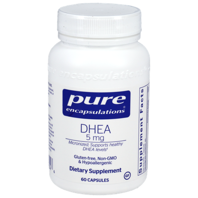 DHEA micronized 5 mg 60 vegetarian capsules by Pure Encapsulations