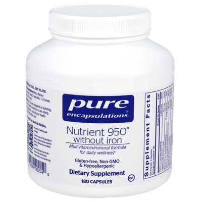 Nutrient 950 without Iron 180 vegetarian capsules by Pure Encapsulations