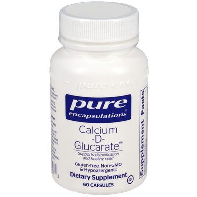 Calcium-d-Glucarate 500 mg 60 vegetarian capsules by Pure Encapsulations