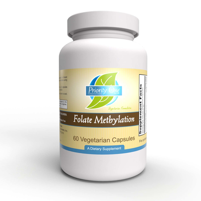 Folate Methylation 60 Vegetarian Capsules by Priority One