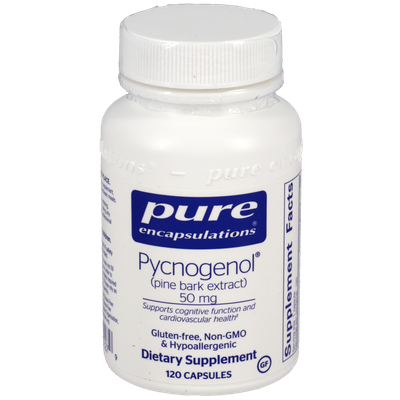 Pycnogenol 50 mg 120 vegetarian capsules by Pure Encapsulations