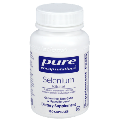 Selenium citrate 200 mcg 180 vegetarian capsules by Pure Encapsulations