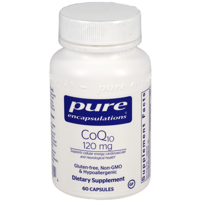 CoQ10 120 mg 60 vegetarian capsules by Pure Encapsulations