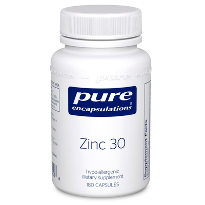 Zinc 30 180 Vegetarian Capsules by Pure Encapsulations