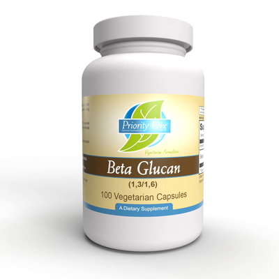 Beta Glucan 500 mg 100 capsules by Priority One