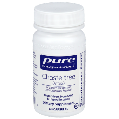 Chaste tree Vitex 60 vegetarian capsules by Pure Encapsulations