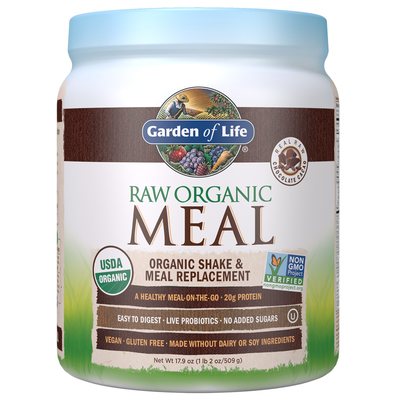RAW Organic Meal - Real Raw Chocolate Cacao 509 Grams by Garden of Life